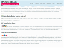 Tablet Screenshot of barysphaer.de